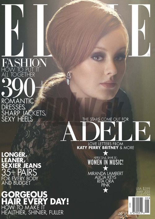 Adele na titulnej strane