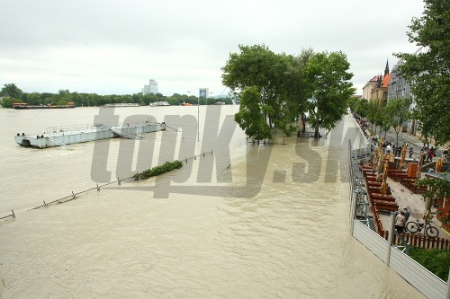 Povodne v Bratislava 