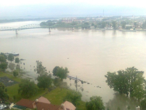 Pohľad na Dunaj v
