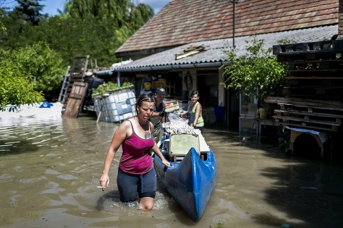 Záplavy v Maďarsku