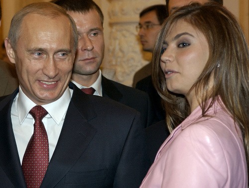Alina v spoločnosti Voloďu Putina. 