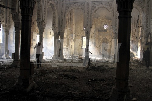 V káhirskej mešite ležia