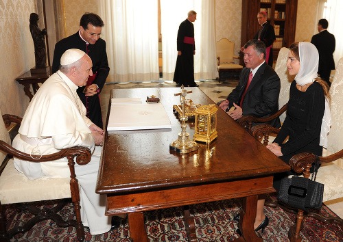 Pápež sa súkromne stretol