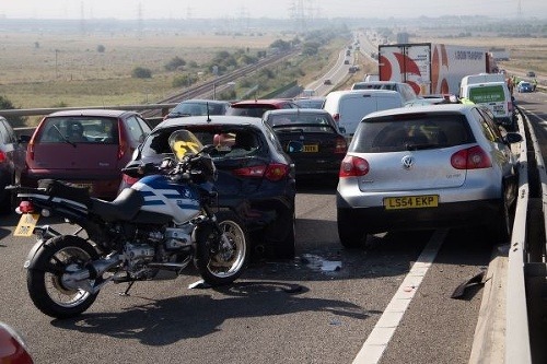 Rekordná nehoda na diaľnici: