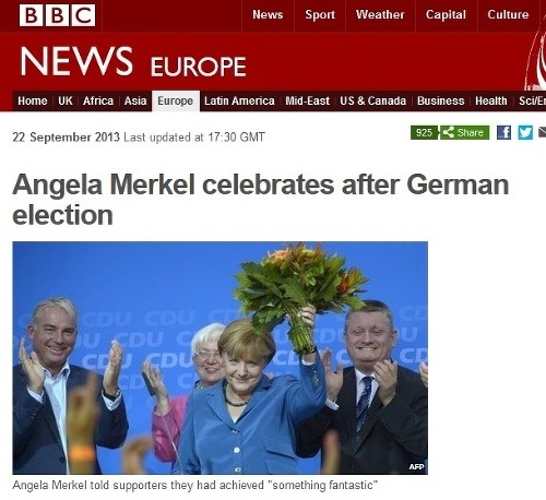 Jasné víťazstvo Merkelovej: Súperov
