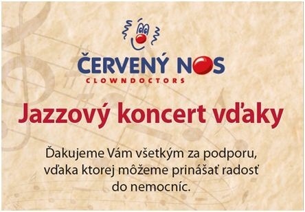 ČERVENÝ NOS vyjadruje vďaku