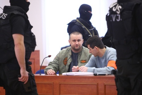 Juraj Ondrejčák alias Piťo počas súdneho procesu