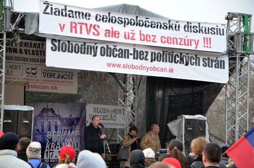 Demonštrácia v Bratislave skončila