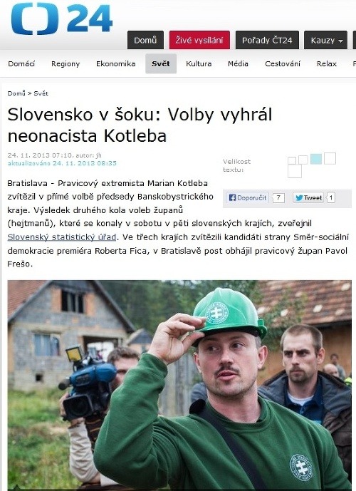 Portál Českej televízie.