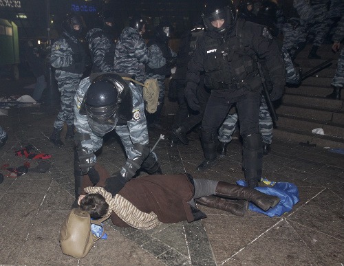 Protesty v Kyjeve sa