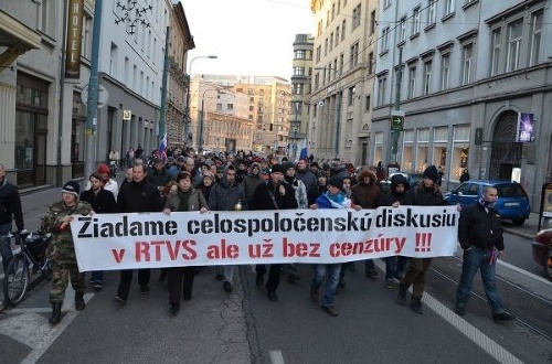 Protest v Bratislave: Polícia