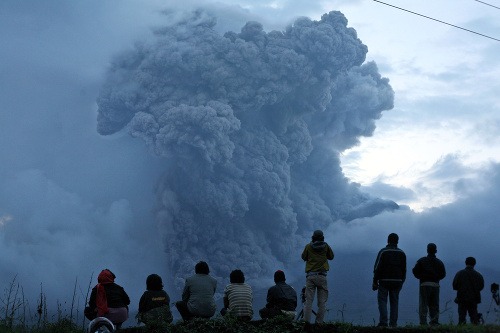 Sopka na Indonézii