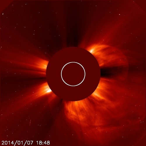 Obrovská erupcia na Slnku: