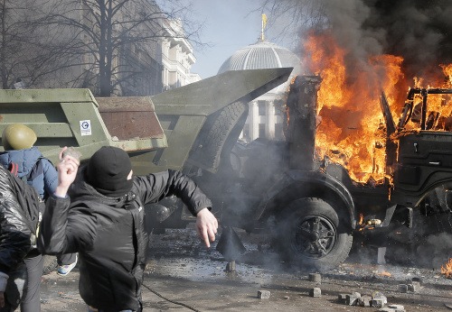 Protesty v Kyjeve