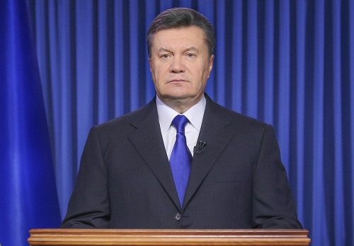 Ukrajinský prezident Janukovyč sa prihovoril v TV občanom.