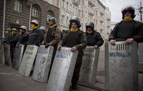 Protesty na Ukrajine