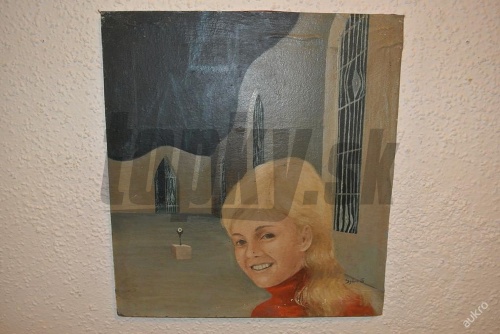 Obraz, na ktorom je zvečnená Helena Vondráčková, sa dražil na istom internetovom portáli. 
