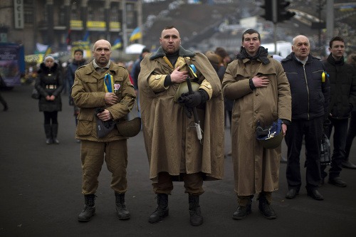 „Protijanukovyčovské“ protesty v Ukrajine