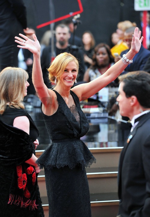 Julia Roberts na odovzdávaní