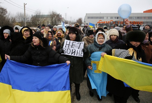 Protest Krymských Tatárov