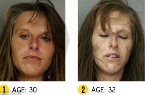 Crystal len v roku 2011 zatkli štyrikrát. Vždy za držanie kokaínu. Neskôr aj za krádeže, prostitúciu a marihuanu.