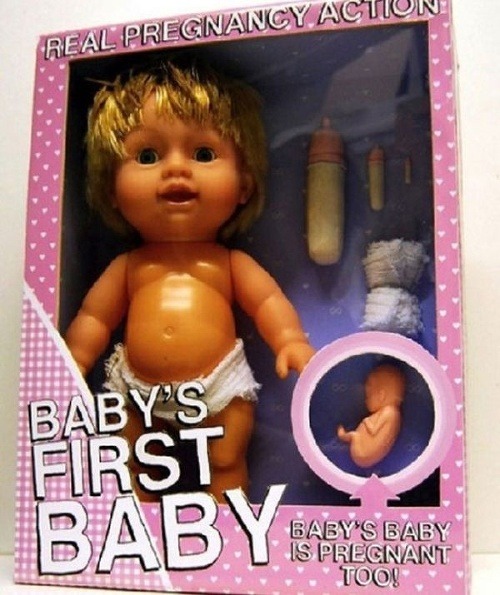 Tehotná bábika - prvé dieťa dieťaťa