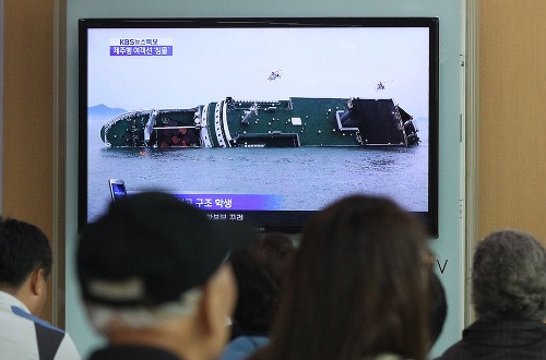 Tragédia juhokórejského trajektu: Takmer