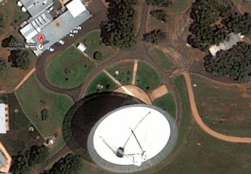 Rádioteleskop Parkes v Austrálii