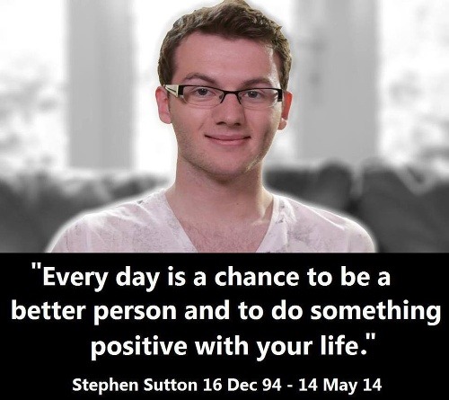 Každý deň je šanca byť lepším človekom a robiť pozitívne veci vo svojom živote