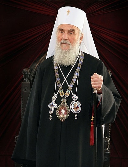 Srbský patriarcha ortodoxnej cirkvi Irinej