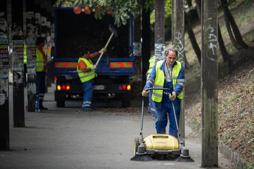 Čistenie bratislavskej hlavnej stanice