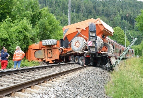 Vlaková nehoda v Nemecku