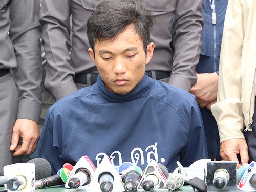 Obvinený Wanchai Saengkhao sa