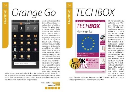 Príloha TECHBOX appky v