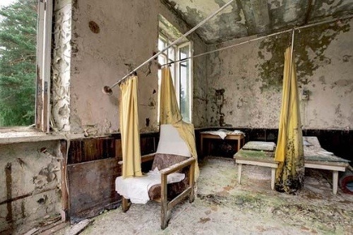 Staré sanatórium v Rusku