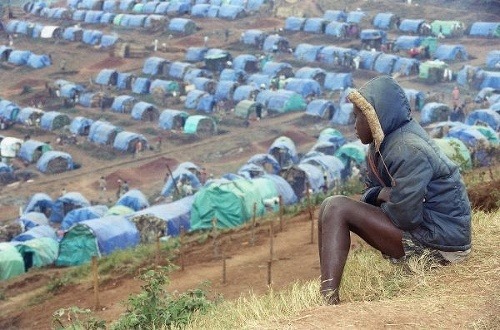 Utečenecký tábor Tutsiov