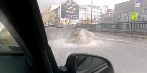Brno je pod vodou: