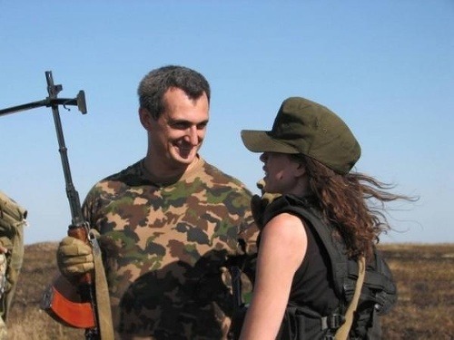 Mykola a jeho žena Tatiana