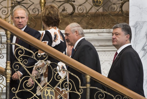 Vladimir Putin, Alexander Lukašenko,