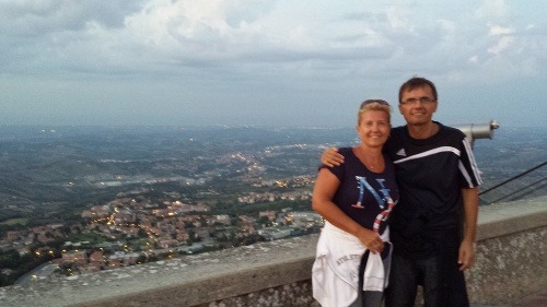Manželia sa kochali krásnym pohľadom na San Marino
