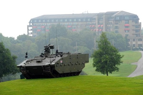 Vojenský tank pred rezortom