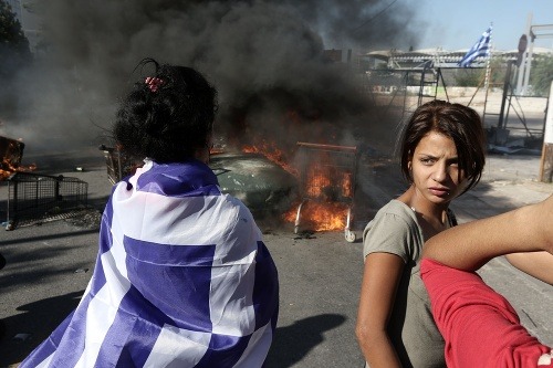 Chaos v Aténach: Rómovia