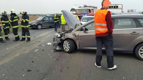Hromadná nehoda na D1: