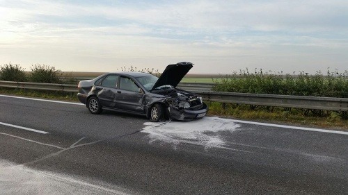 FOTO Dopravnej nehody na