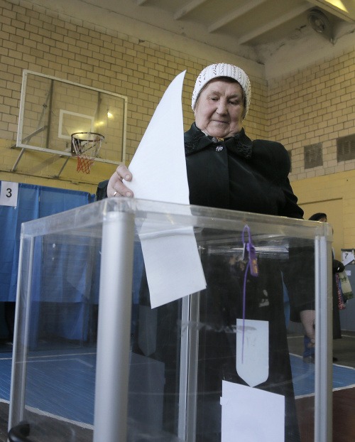 Voľby na Ukrajine sú