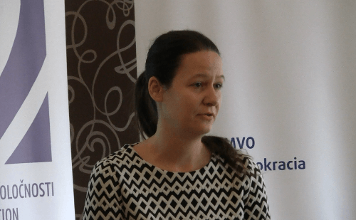 Zuzana Števulová, štatutárna zástupkyňa Ligy za ľudské práva