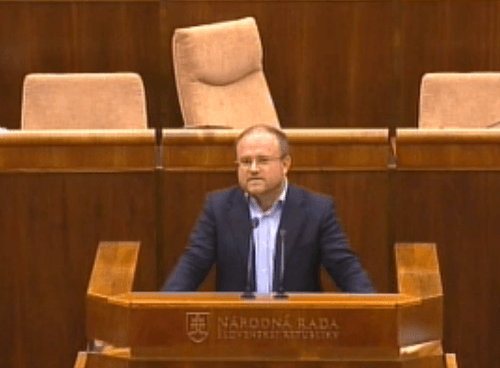 Jozef Mihál, podpredseda pre ekonomiku politickej strany Sloboda a Solidarita (SaS).