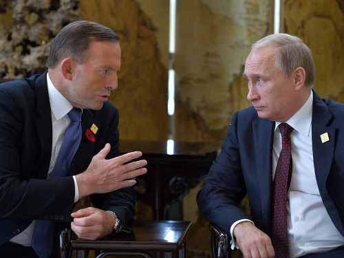S austrálskym premiérom Tonym Abbottom