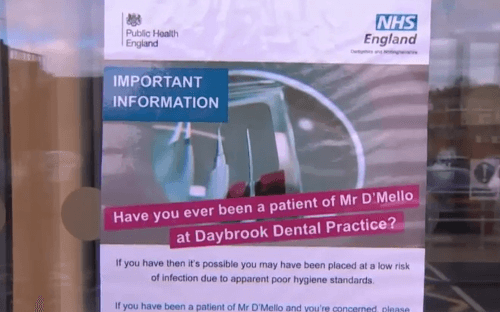 Zdravotníci vyzvali pacientov zubára, aby sa dali vyšetriť