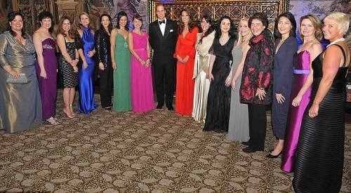 Vďaka organizácii 100 Women in Hedge Funds sa stretla aj s členmi britskej kráľovskej rodiny.